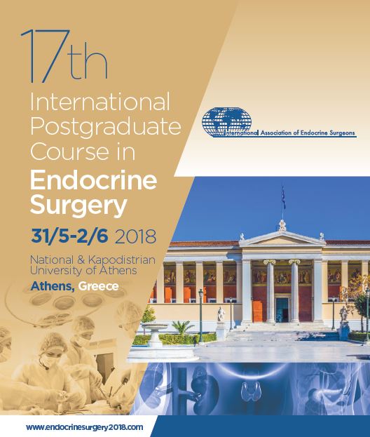 17 international postgraduate course in endocrine surgery banner